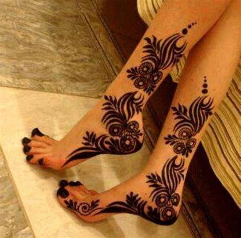 30 amazing henna mehndi designs for legs body art guru