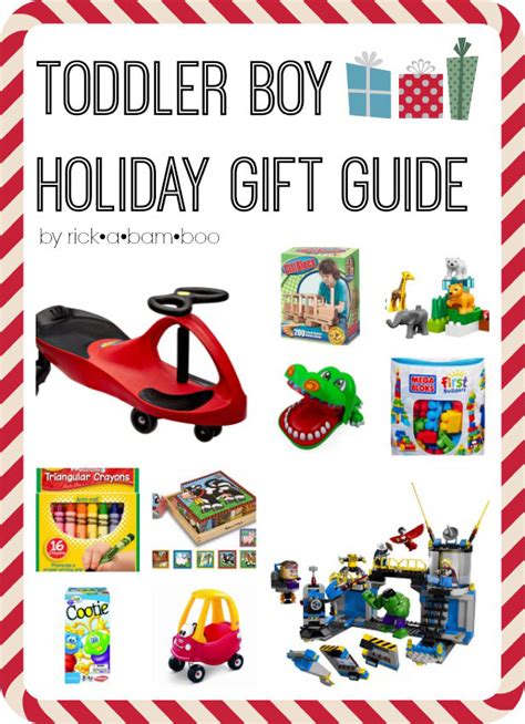 If your toddler is anything like mine, he's got more toys than any child could possibly need. Toddler Boy Holiday Gift Guide 2014