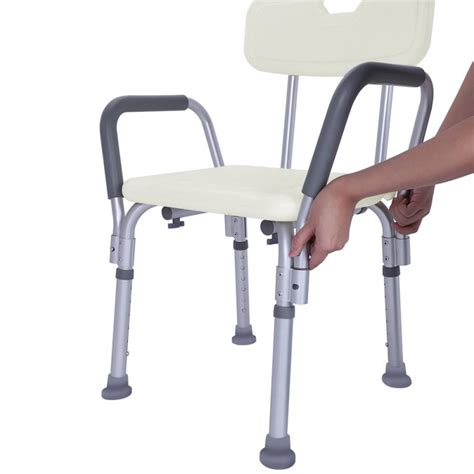Ktaxon Adjustable Medical Shower Chair Bath Bench Bath Seat Stool