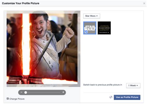 Change Your Facebook Profile To Show Youre A ‘star Wars