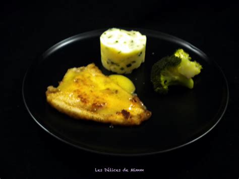 Filets de turbot au beurre blanc Les Délices de Mimm