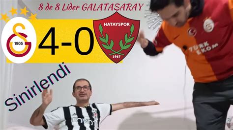 Fanatik Galatasaraylı Galatasaray Hatayspor maçını Beşiktaşlı ile