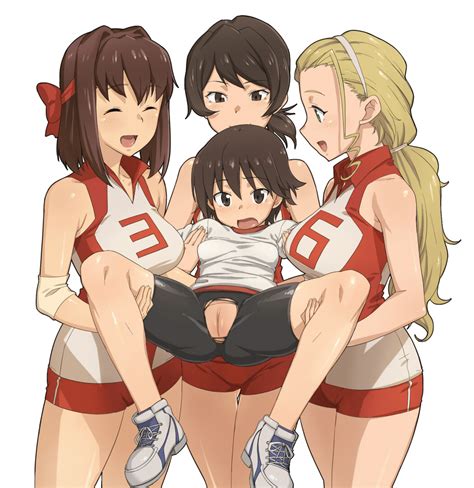 Tenchisouha Isobe Noriko Kawanishi Shinobu Kondou Taeko Sasaki Akebi Girls Und Panzer Non