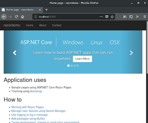 How To Build And Run Asp Net Core On Linux Hildenco Solutions