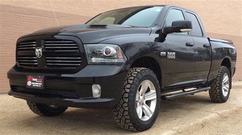 Also features heat extractor vents to draw h. Lifted 2013 RAM 1500 Sport 4WD - Leather, Sunroof, Sport ...