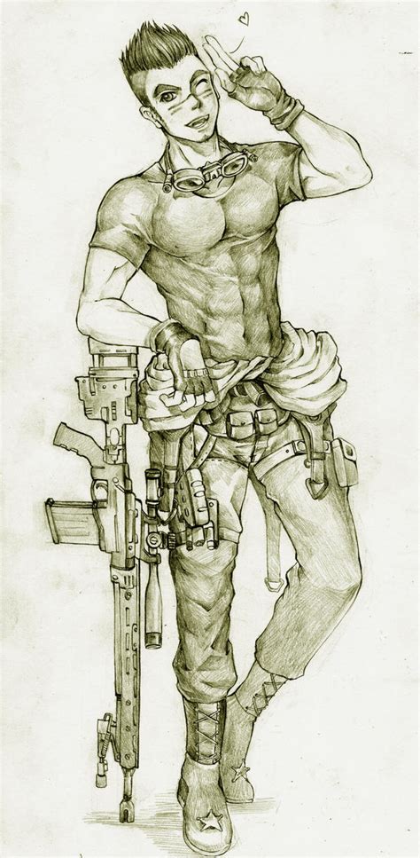Commission Call Of Duty Character 3 By Kenshjnpark On Deviantart
