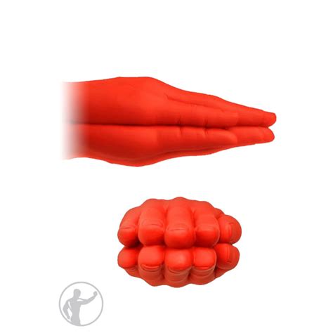 Stretch Fist Dildo No 3 100 Premium Quality Silicone Realistic Red