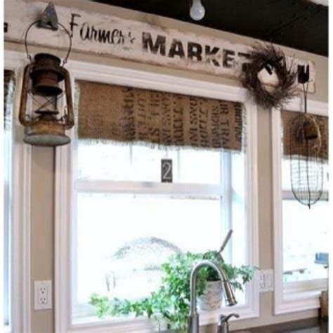 Rustic Country Kitchen Curtains Hawk Haven