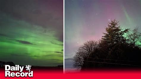 Northern Lights Captured Over Scotland In Stunning Timelapse Footage