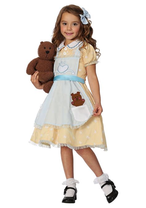 ハロウィン 子供コスチューム 《週末限定タイムセール》 Goldilocks Toddler Child Costume ゴルディロックス幼児 サイズ