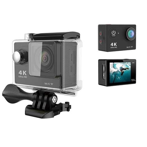 Camera Video Actiune Si Km H9 4k 1080p Fullhd Wi Fi Display 2 Inch