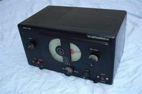 Hallicrafters Model S 38b Shortwave And Am Radio Receiver From 1948 1949