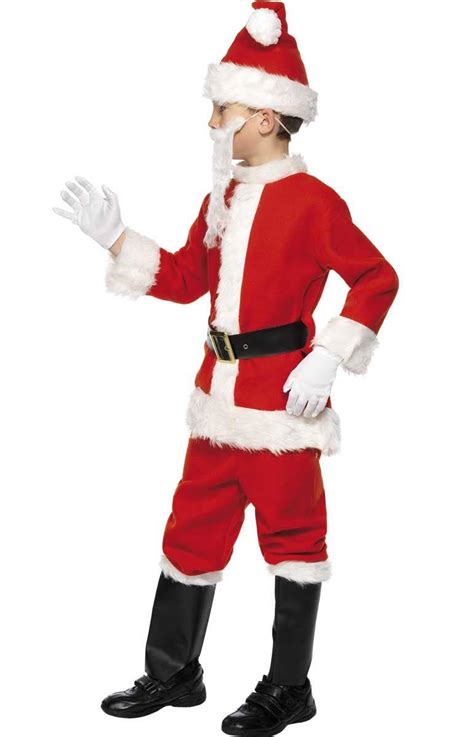 Boys Christmas Santa Suit Costume Santa Claus Suits Australia