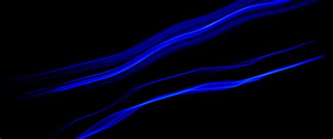 Download Wallpaper 2560x1080 Lines Light Blue Long Exposure