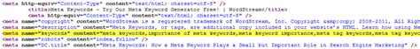 Keyword research for seo consists of gathering all possible variants of keywords that might be an example of keywords that are of interest to a site's users but not directly related to the site's products. Meta Keywords: What They Are and How They Work | WordStream