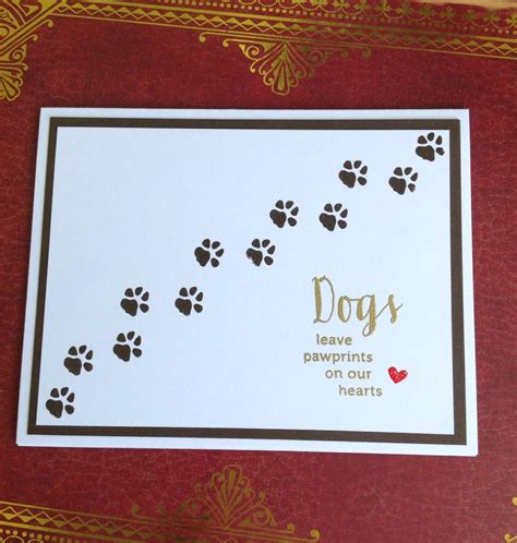 Pet Sympathy Card Pet Loss Card Dog Sympathy Card Handmade Etsy