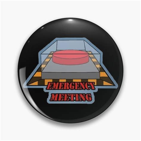 Among Us Emergency Button Emoji - AMONGAUS