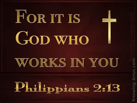 What Does Philippians 213 Mean
