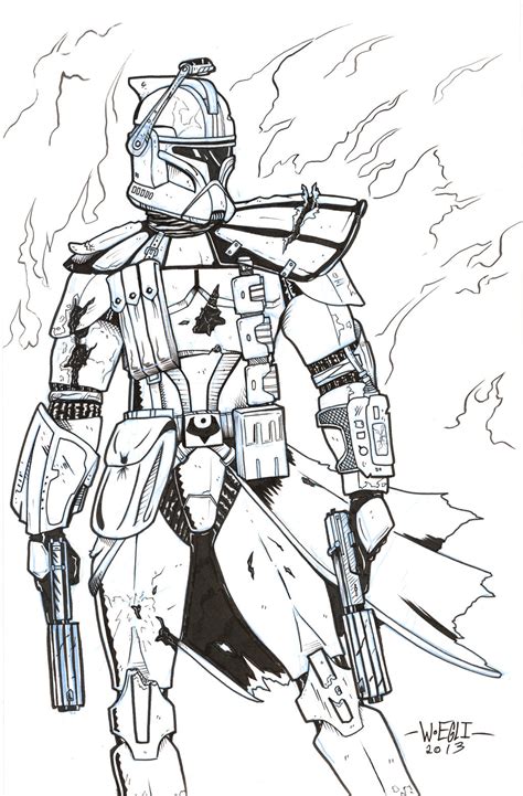 Arc Trooper Alpha Kukovich Egli Ink By Surftiki On Deviantart