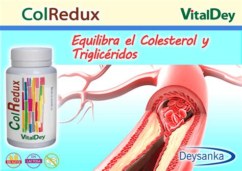 Colesterol A Raya Con Colredux Vitaldey Deysanka Water Bottle Drinks Products Drinking