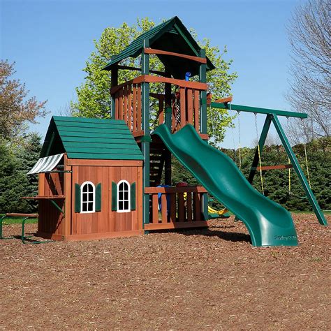 Swing N Slide Grand Tower Playhouse The Home Depot Canada