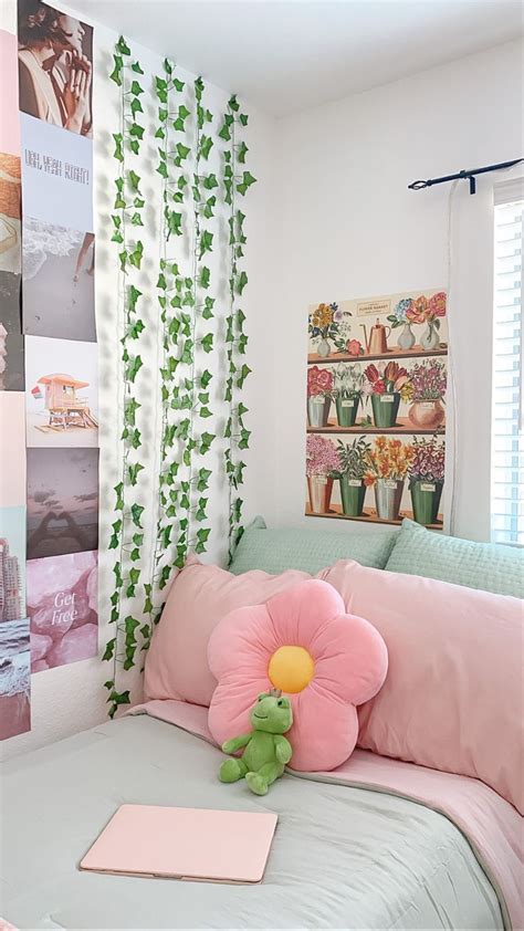 Aesthetic Bed Inspo Pastel Room Pastel Room Decor Bedroom Makeover