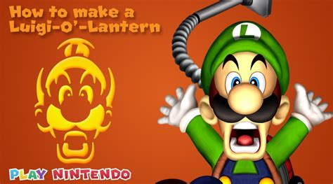 Nintendo Releases Luigi Pumpkin Carving Stencil For