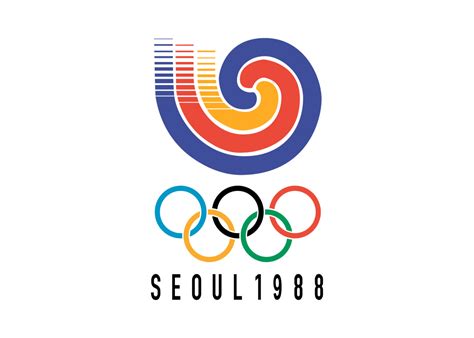 Download Summer Olympic Games In Seoul 1984 Logo Png And Vector Pdf