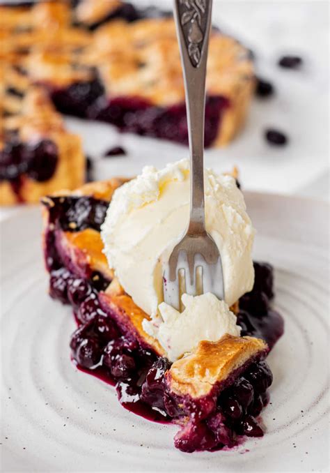 Easy Blueberry Pie With Frozen Blueberries Baking With Butter