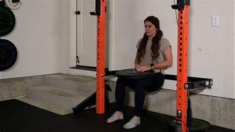 Weighted Wall Sit Youtube