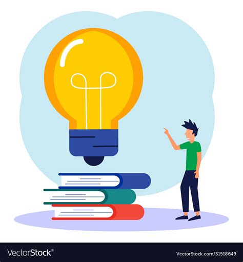 Preparation For Learning New Knowledge Online Vector Image