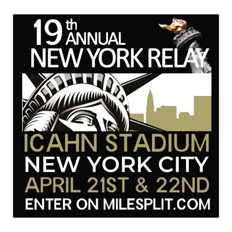 Icahn Stadium on Twitter: "The 19th Annual New York Relays are back