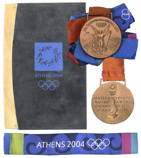Sell Your Bronze 2004 Athens Olympics Medal At Nate D Sanders Auctions