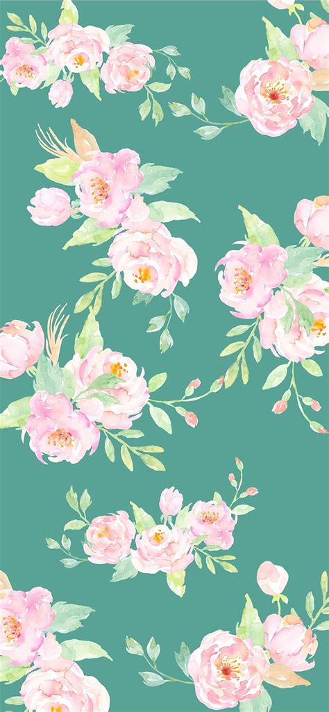 Spring Floral Iphone Ginger And Ivory Blue Spring Flowers Hd Phone