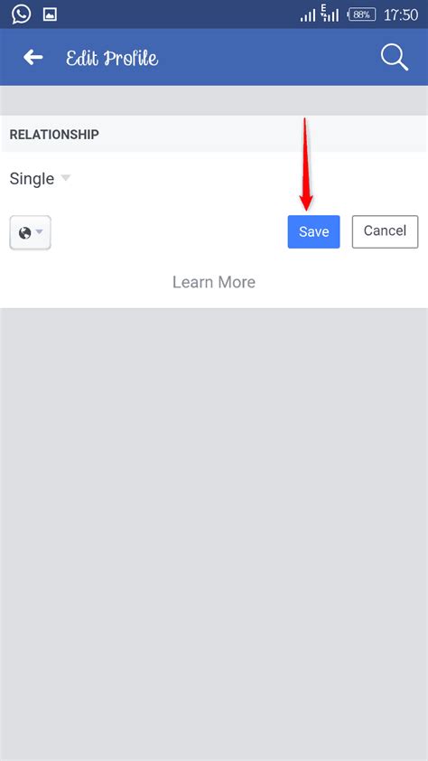 How To Change Facebook Relationship Status