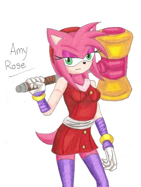 Sonic Boom Amy Rose By Gothnebula On Deviantart