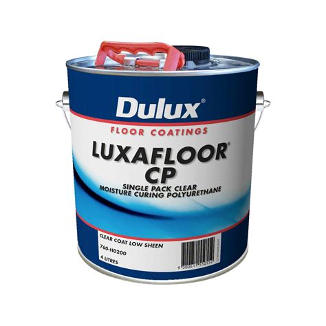 Dulux Protective Coatings Luxafloor Cp Low Sheen 4l Inspirations Paint