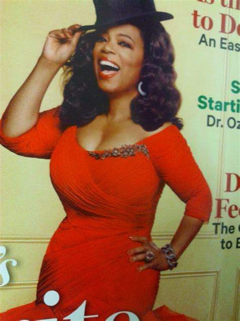 Toronto Things Oprah Big Boobs Breasts Picture In Red Dress From Cover Of Magazine
