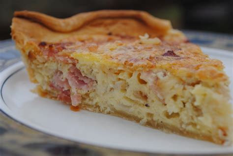 Recipe Doodle Sweet Onion Gruyere And Bacon Quiche And