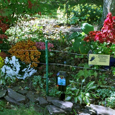 There are stronger fences out there. Battery Powered Garden Electric Fence | Electric Garden ...