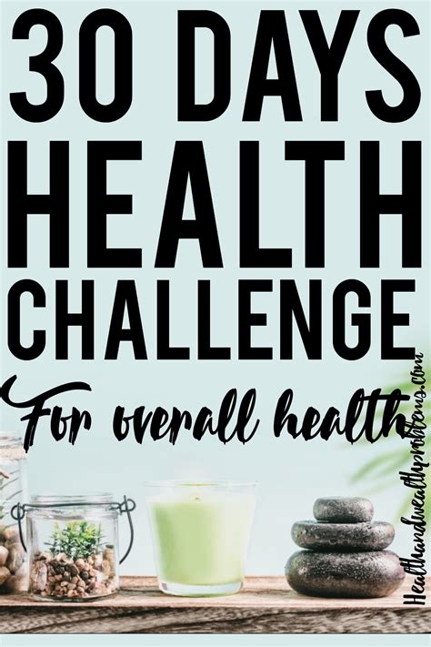 30 Day Health Challenge Health And Wealth Problems