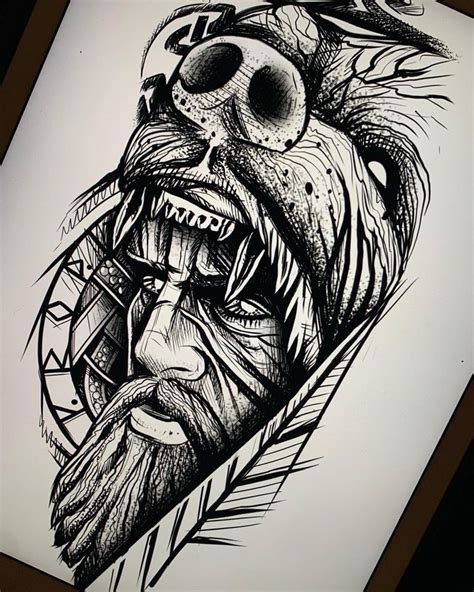 Berserk Tatouage Viking Tatouage Dessin Viking