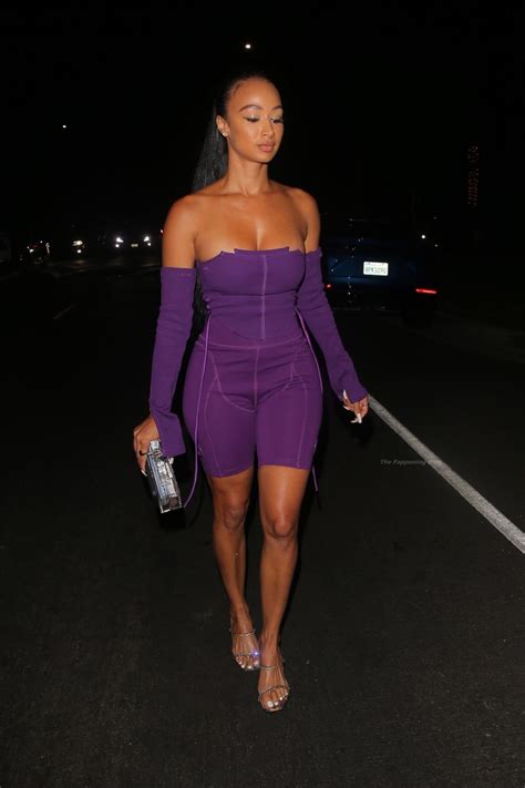 Draya Michele Shows Off Her Curvy Figure While Leaving A Party In Encino 20 Photos Thefappening