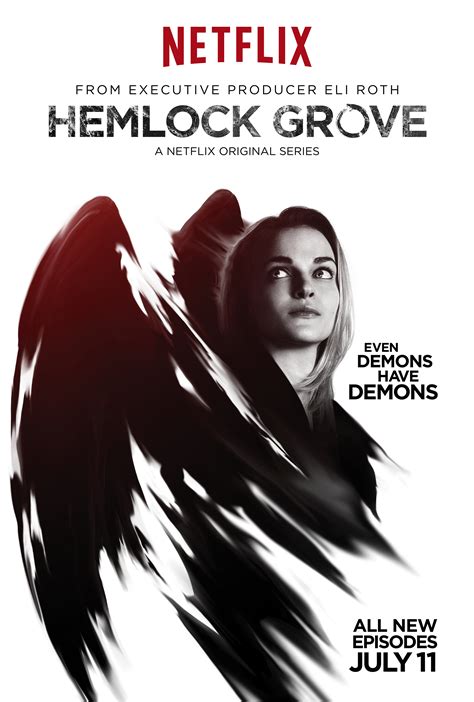 Tv Exclusive New Hemlock Grove Character Posters Bloody Disgusting