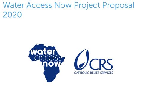 Water Access Now Project Proposal 2020 — Water Access Now