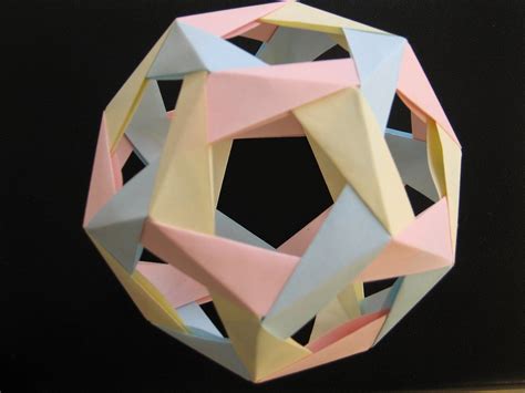 Dodeca Dodecahedron Origami Crafts