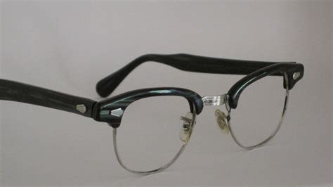 Vintage 50s Eyeglass Frames Men S 12 Karat Gold Filled