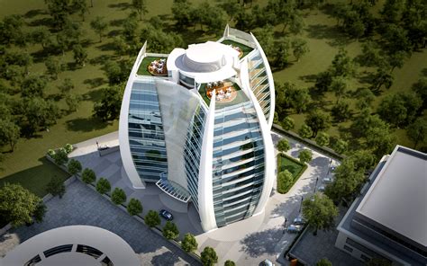 Vyom Designs Unique Office Building In Western India Civil Structural Engineer Magazine