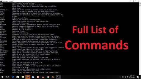 73 Cmd Commands To Use On Windows Operating System Windows Operating