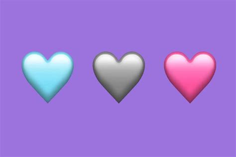 Whatsapp Qué Significa El Emoji Del Corazón Gris Grey Heart